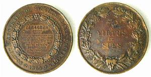 MEDAILLES D AFN 211 Medaille sauvetage Zaragoza